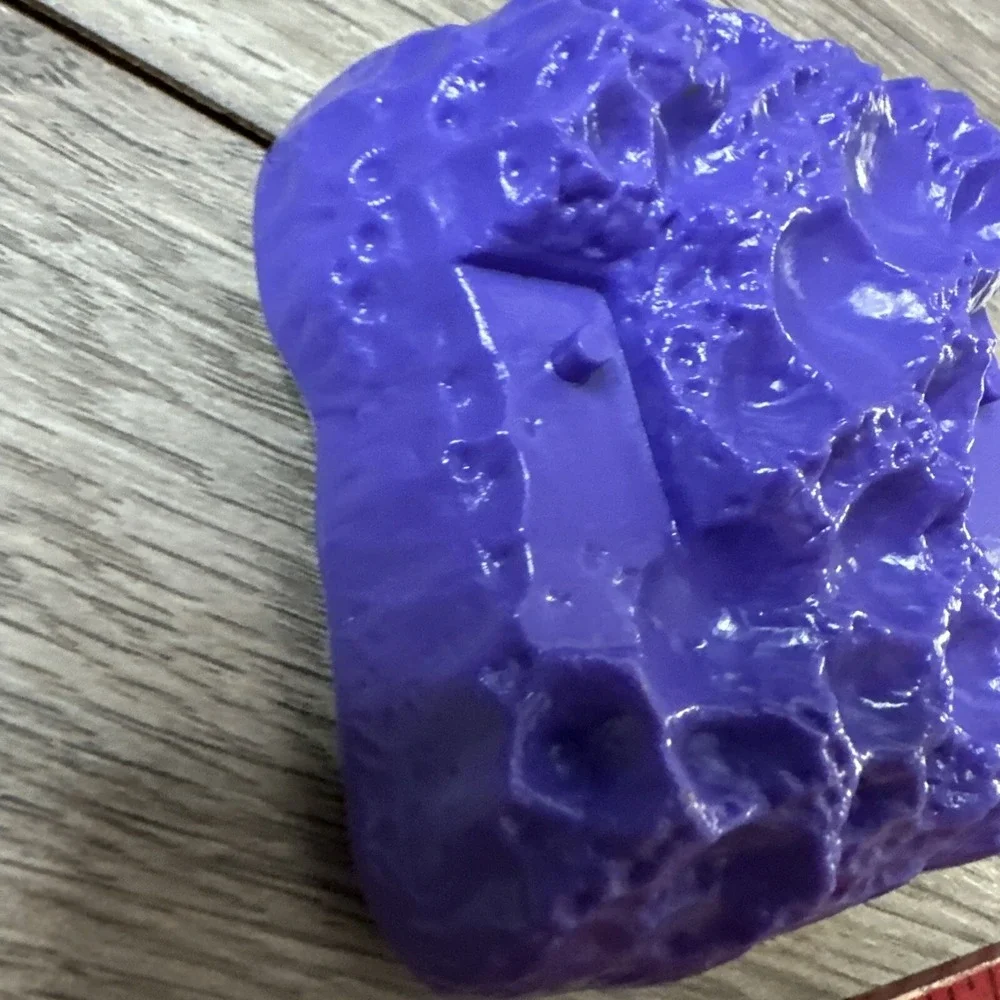 Vintage 1994 Marvel‎ Toy Biz Purple Lunar Moon Crater Rolling Base Accessory
